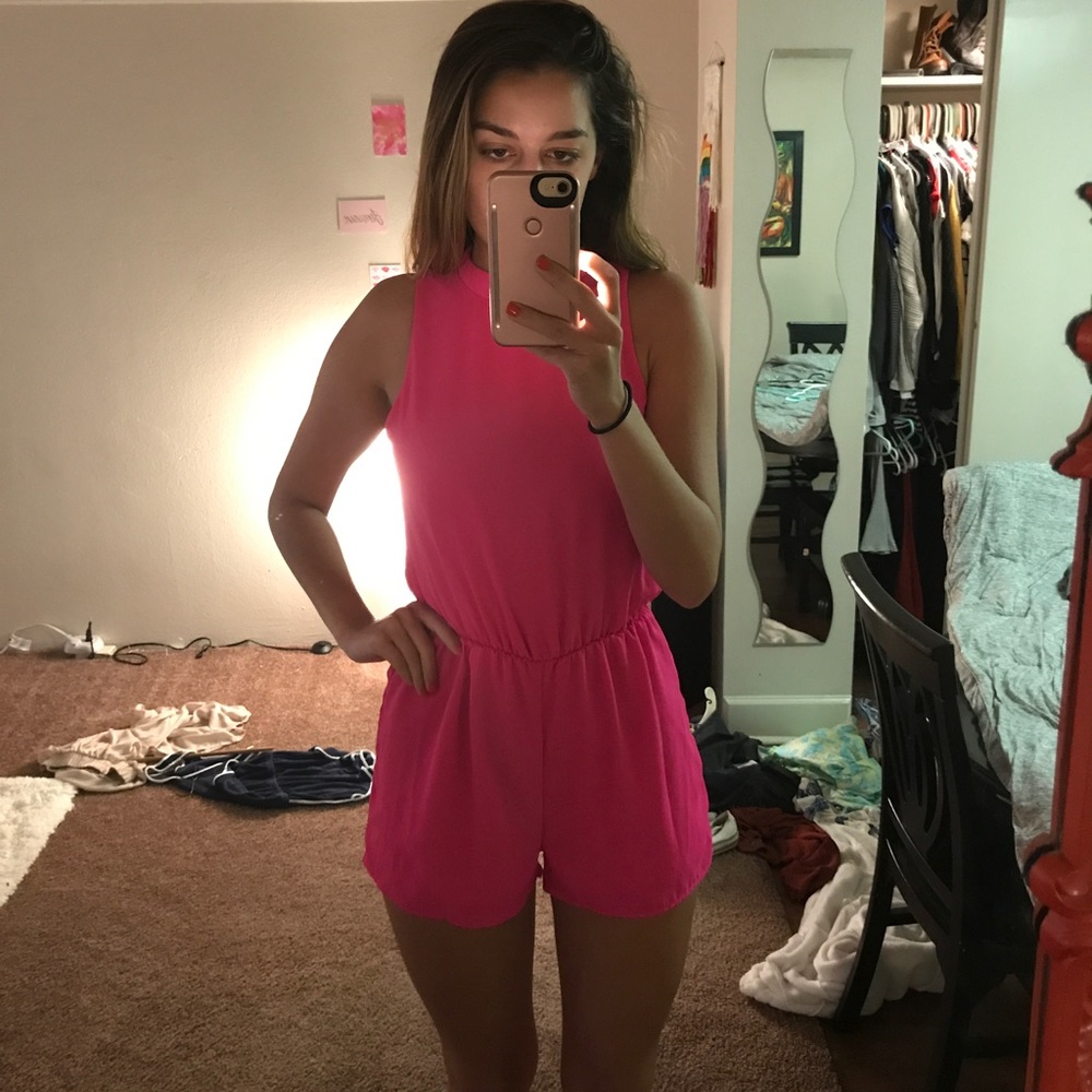 Pink Franchescas romper