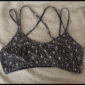 Silence + noise Casey strapped back bralette