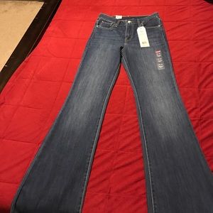 Levi's high rise flare