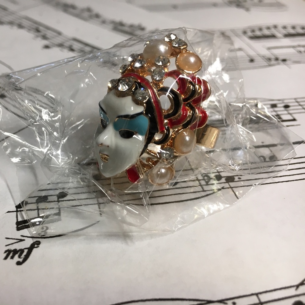 Gold Masquerade Ring