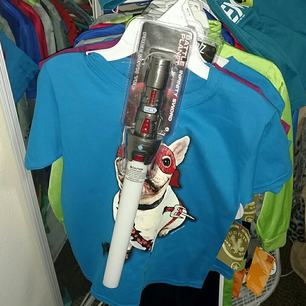 Boys t-shirt with gift