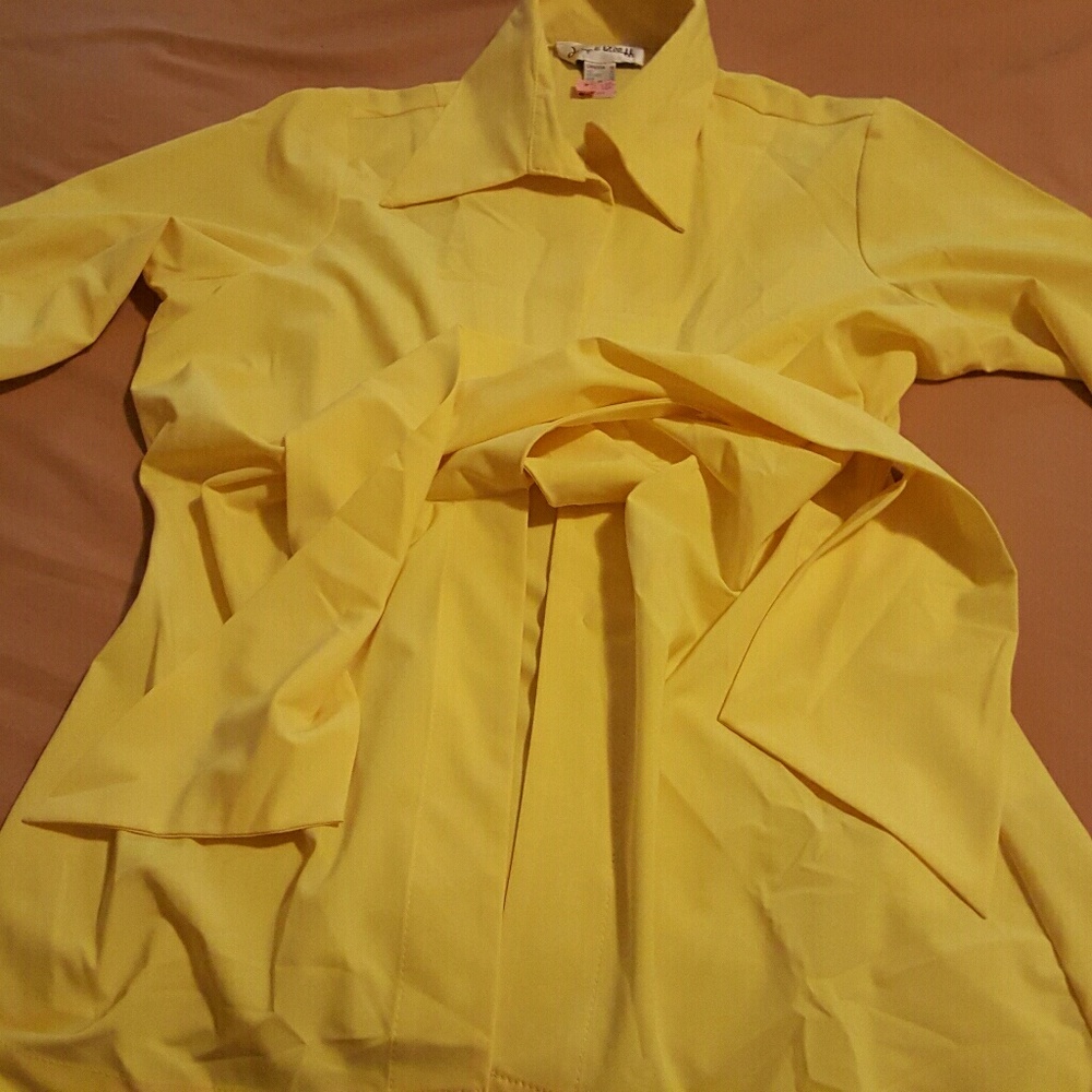 Ladies Sunny Yellow Blouse