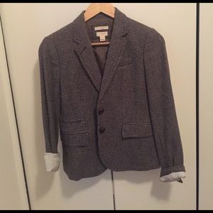 J. Crew Houndstooth Blazer