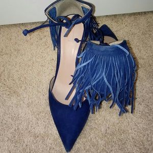 ALDO- Blue Seude Pumps