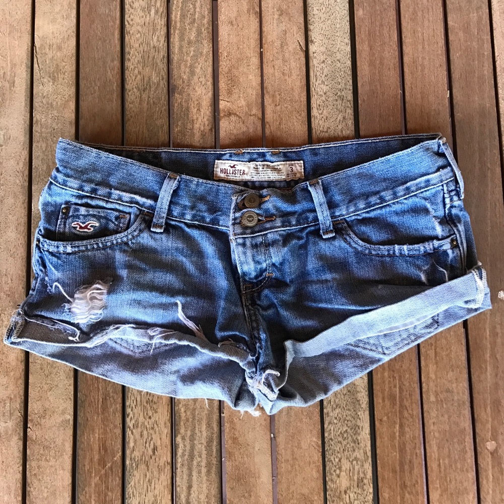 Hollister Brand Denim Shorts