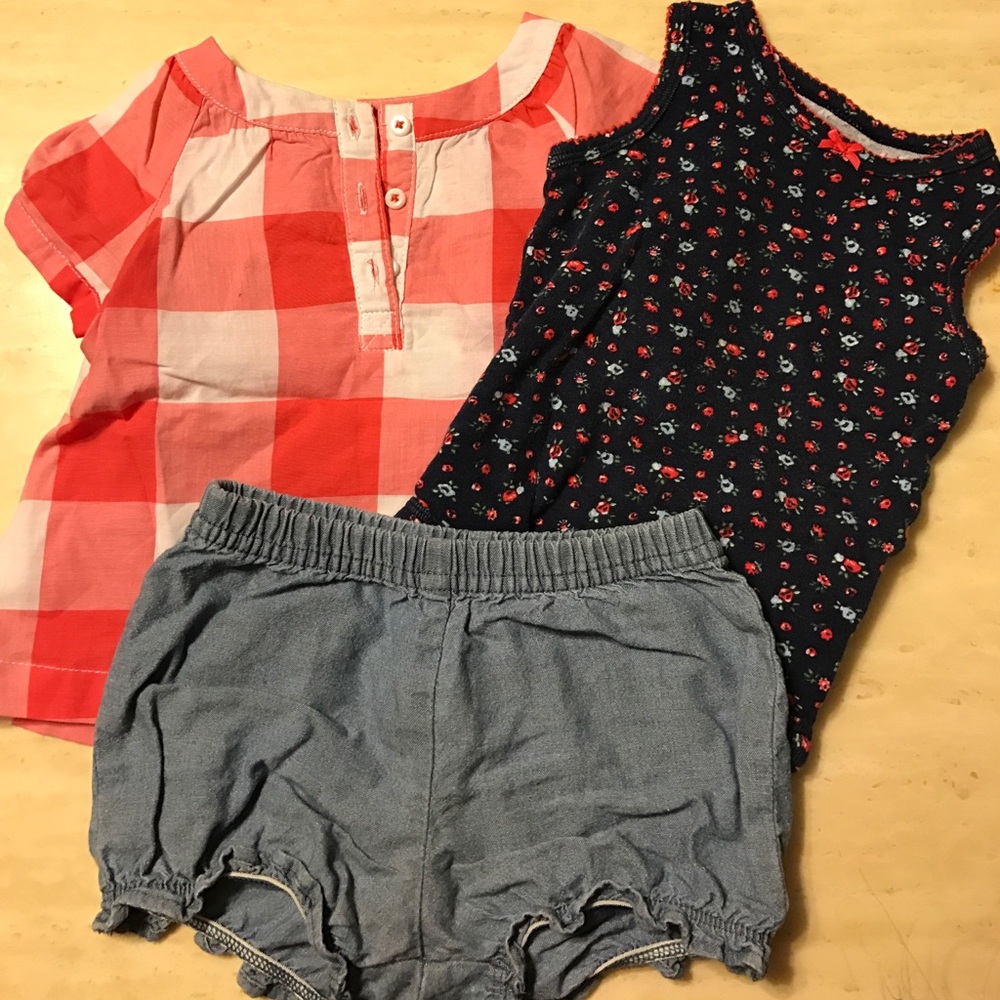 Baby girl 3 pc set