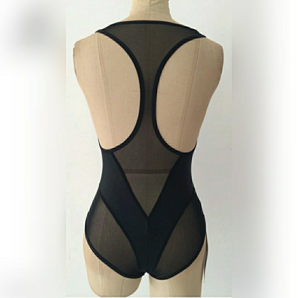 🆕 LAST 1!Miami Vibes Black Mesh Racer Strap Teddy - Picture 5 of 8