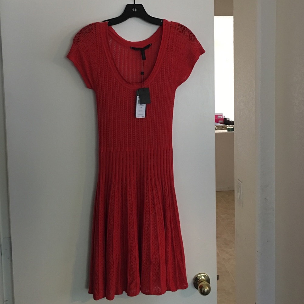 BCBG ANNA KNITTED SUMMER DRESS