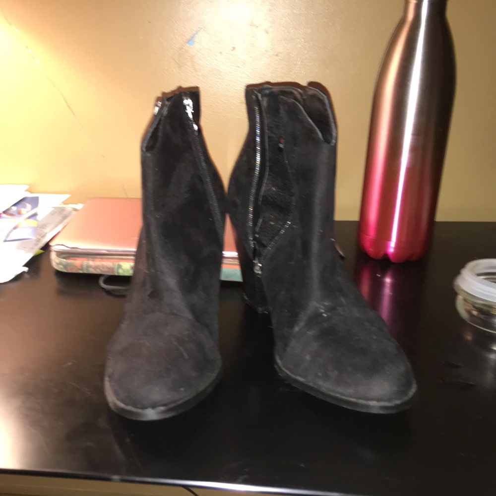 Black booties