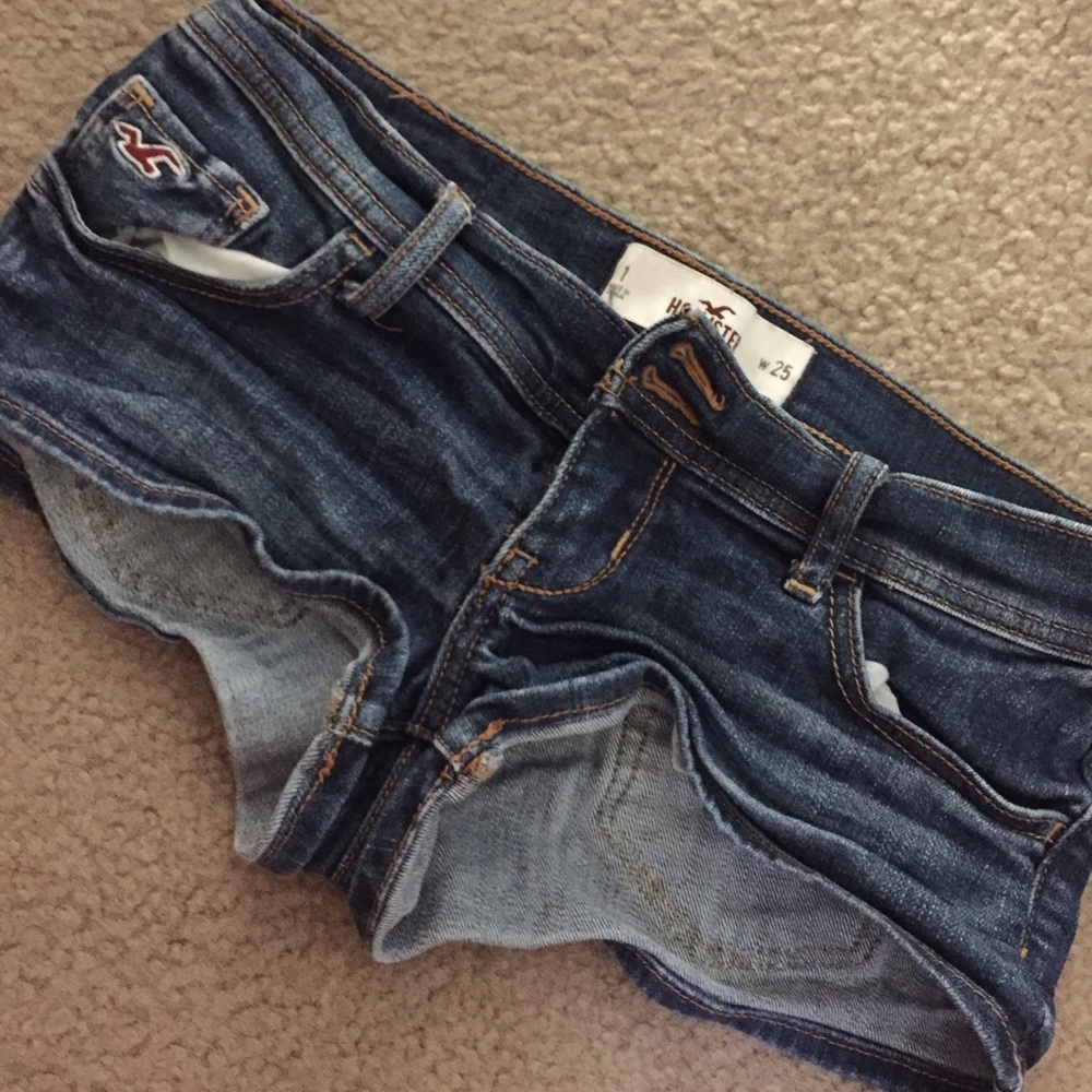 Hollister Dark Wash Shorts