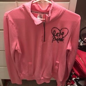 Pink pull over