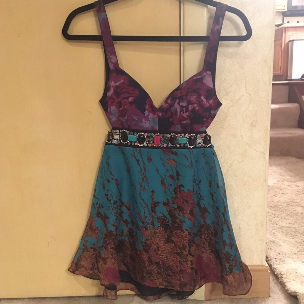 Beaded tank top