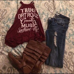 Country halter top❤️