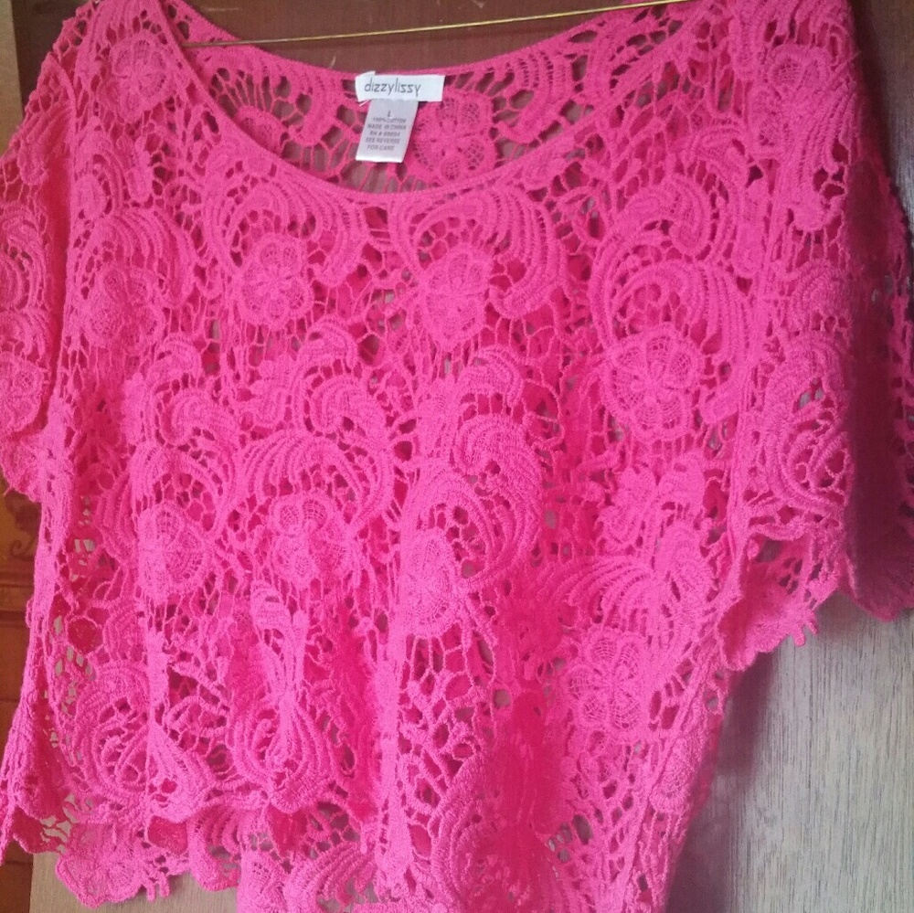 Crochet Vintage Sleeveless Sweater