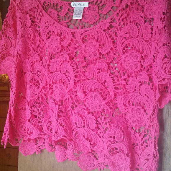 Crochet Vintage Sleeveless Sweater - Picture 2 of 2