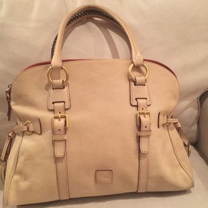 Dooney Florentine Domed Tassel Satchel