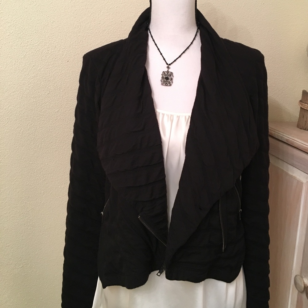 BCBG Generation quilted Moto jacket