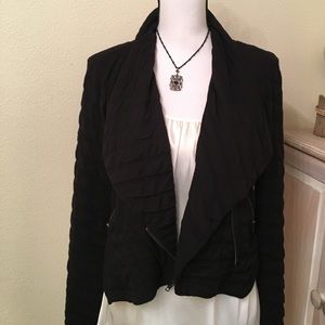 BCBG Generation quilted Moto jacket