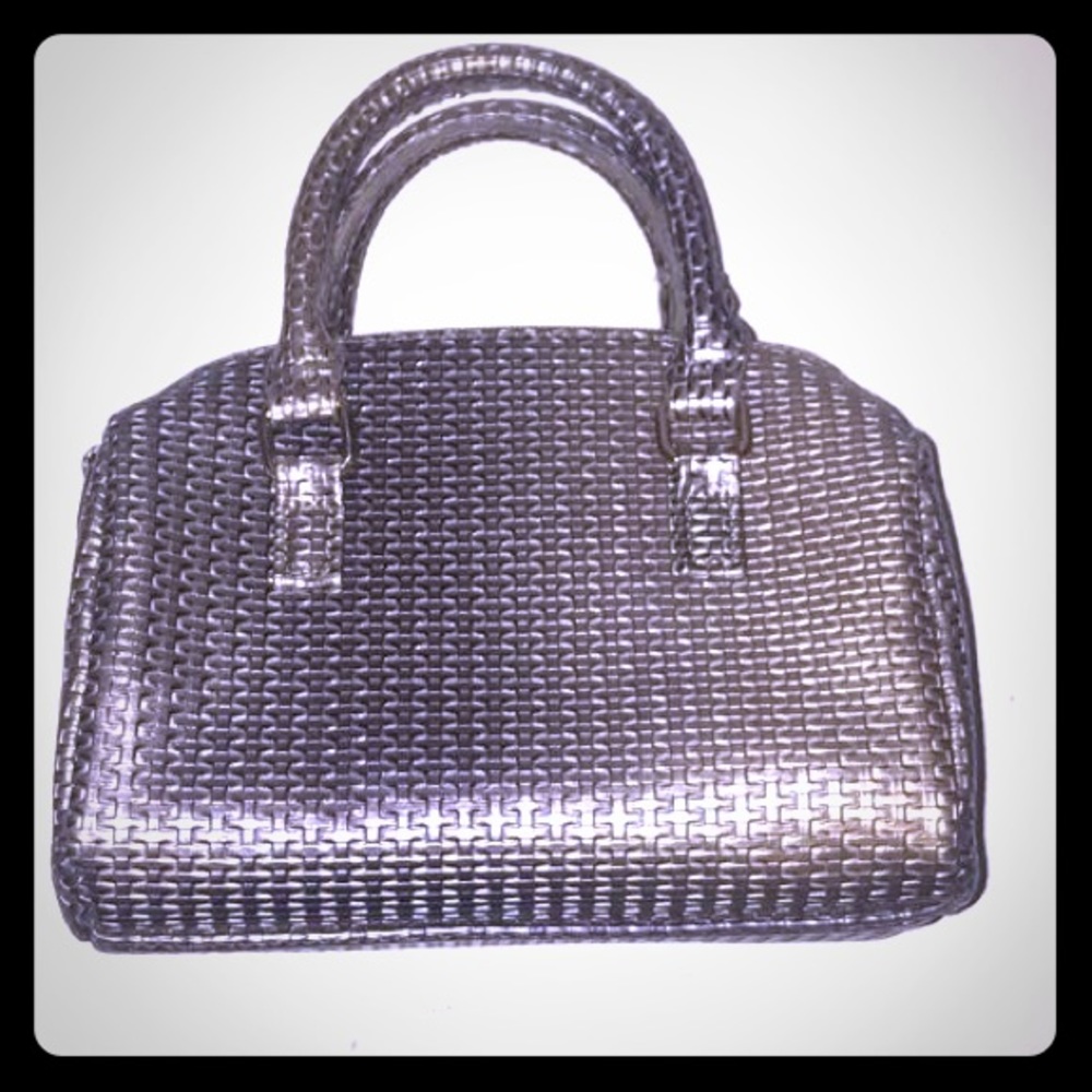 Small golden handbag