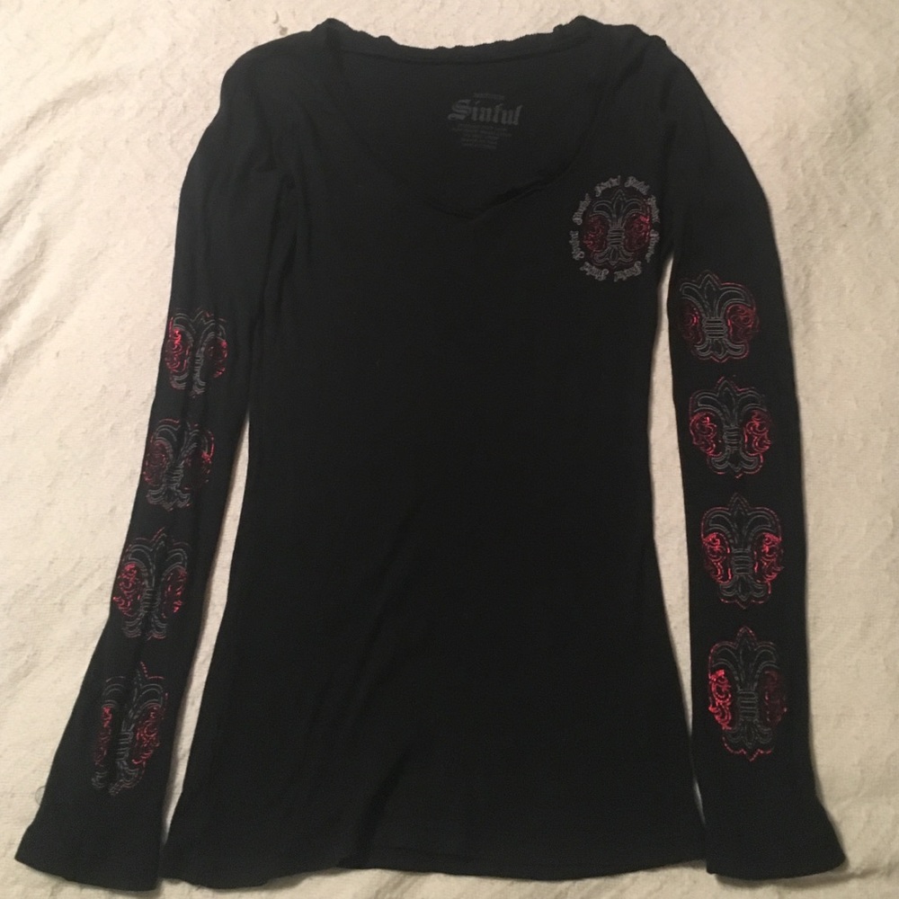 Sinful long sleeve top