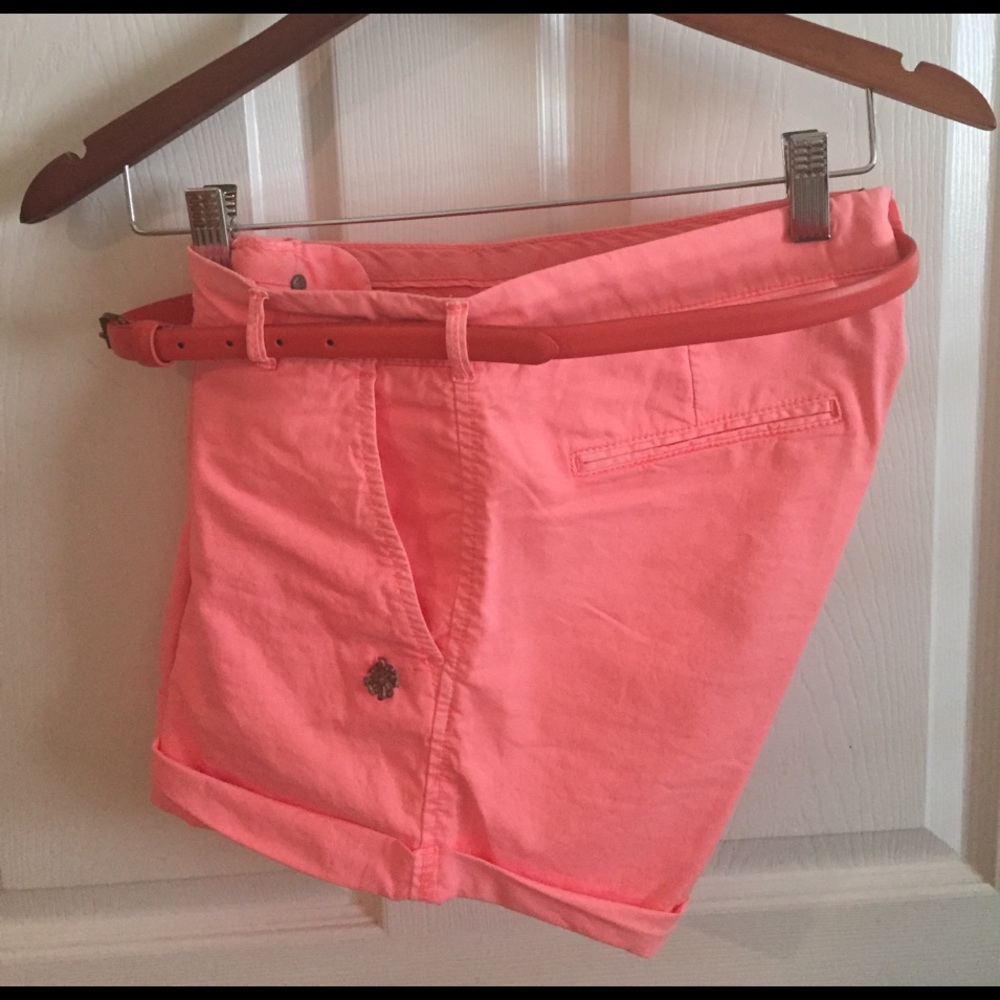 Scotch and Soda Maison neon shorts sz 27.