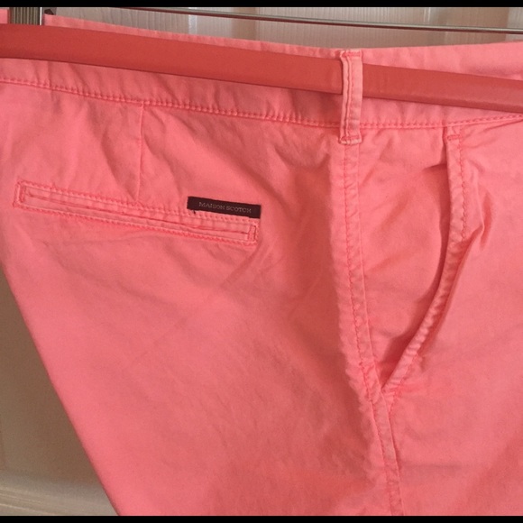 Scotch and Soda Maison neon shorts sz 27. - Picture 3 of 7