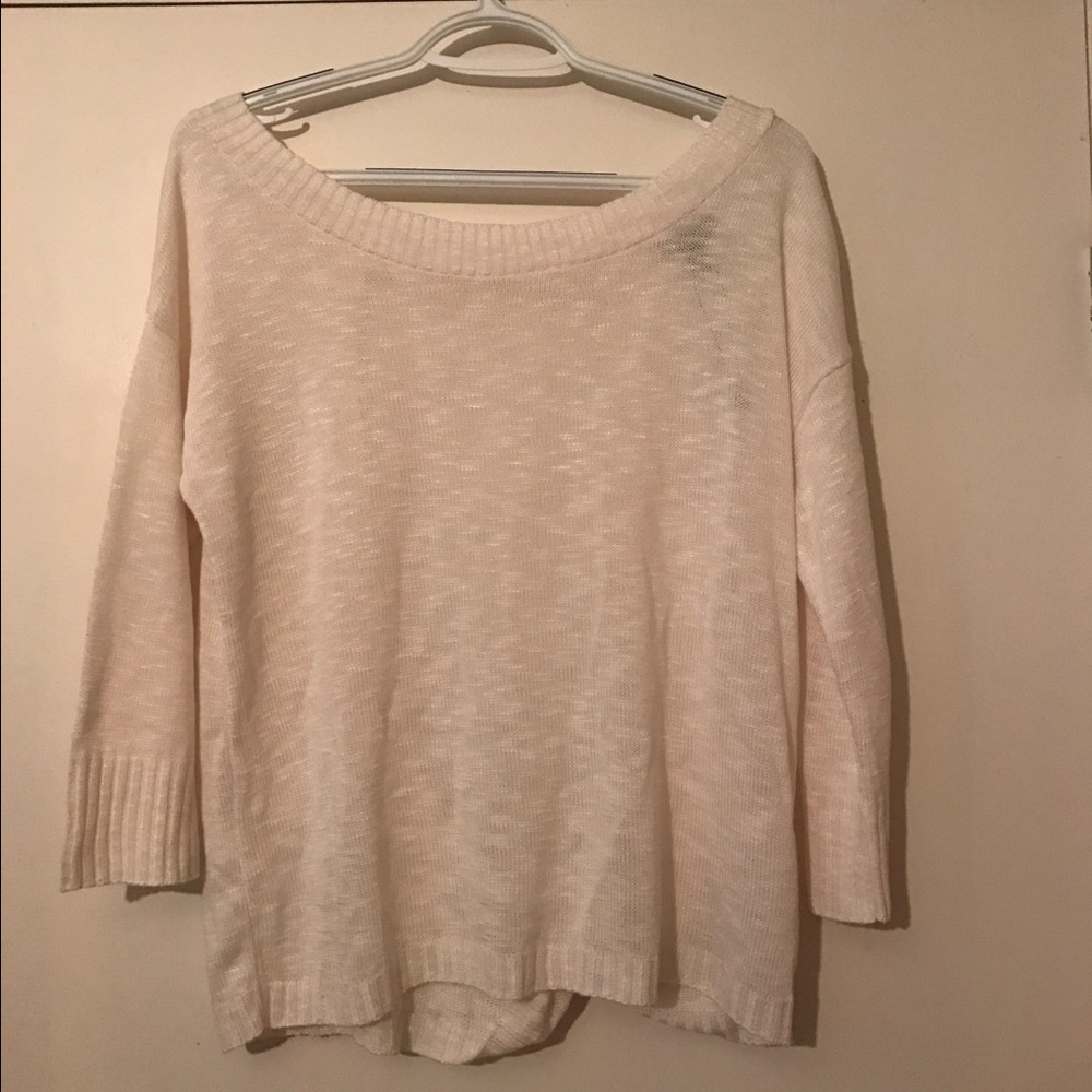 Express Open Back Sweater