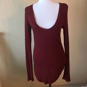 Free People shirt, also available in blue