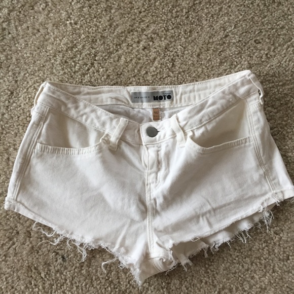 Topshop Pants - Topshop Moto mini shorts
