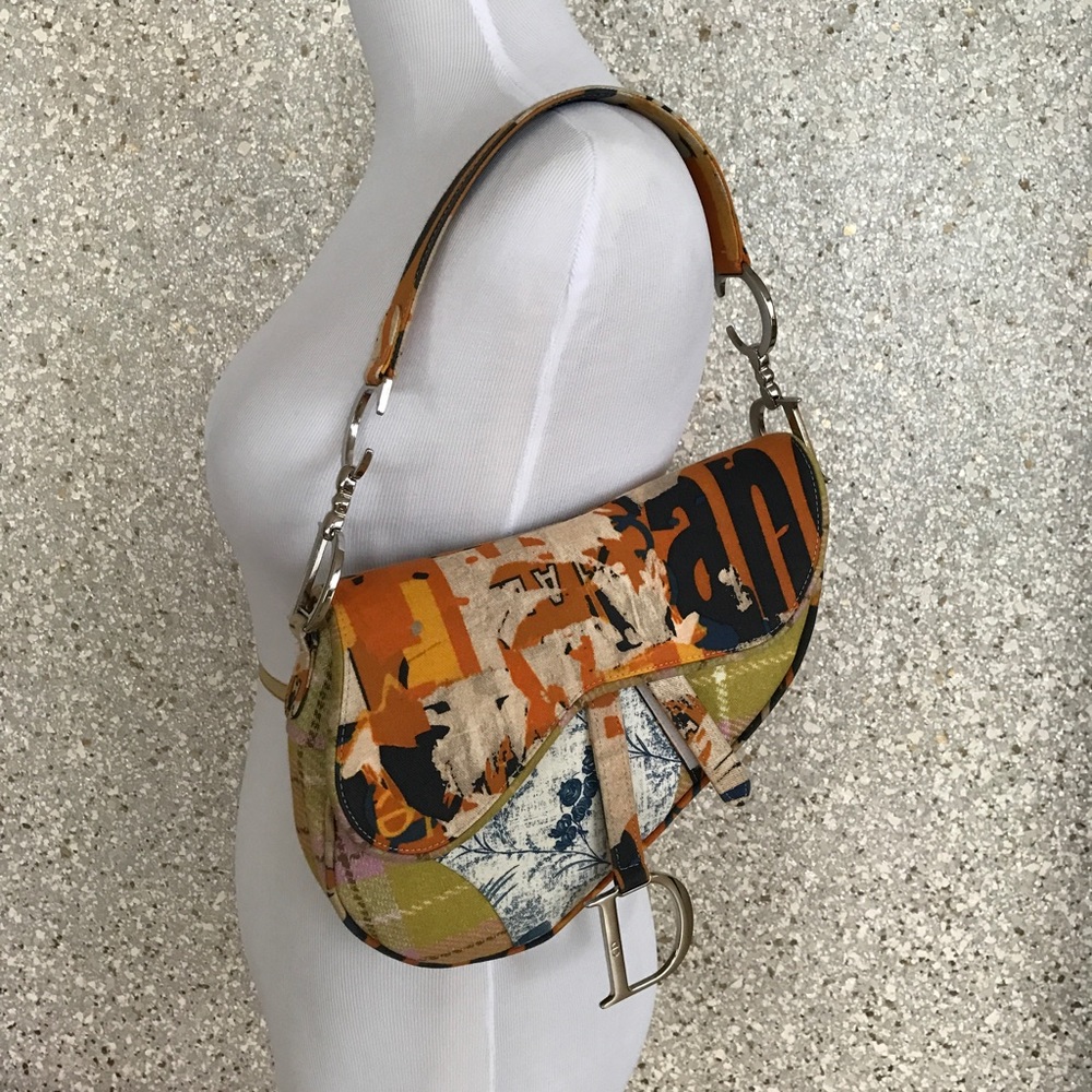 ♦️SOLD♦️CHRISTIAN DIOR LIMITED EDITION SADDLE BAG - Picture 1 of 8