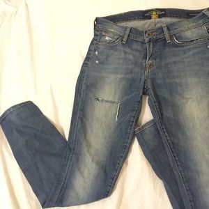 Lucky Brand Distressed Skinny Jeans