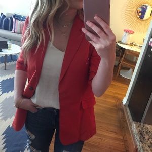 Elizabeth and James blazer