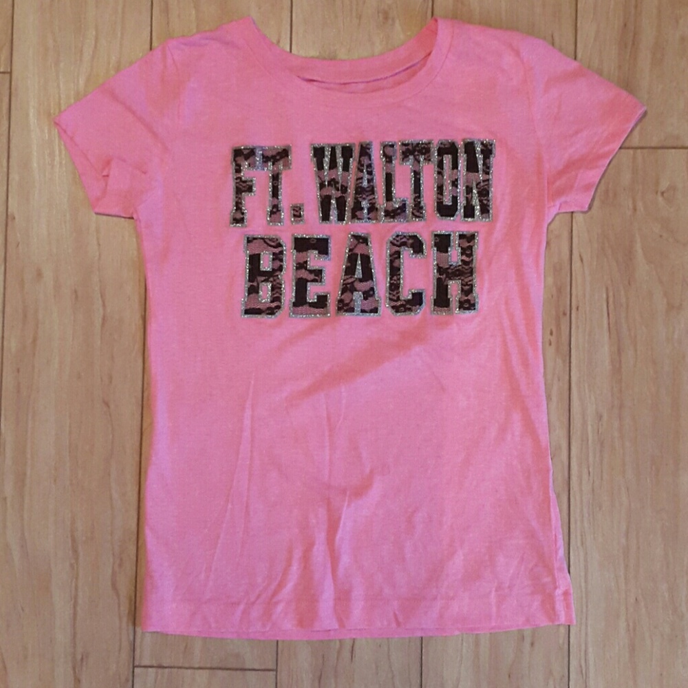 Hot pink Ft Walton Beach t-shirt