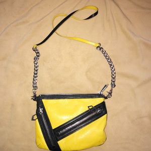 Botkier Yellow Leather Crossbody