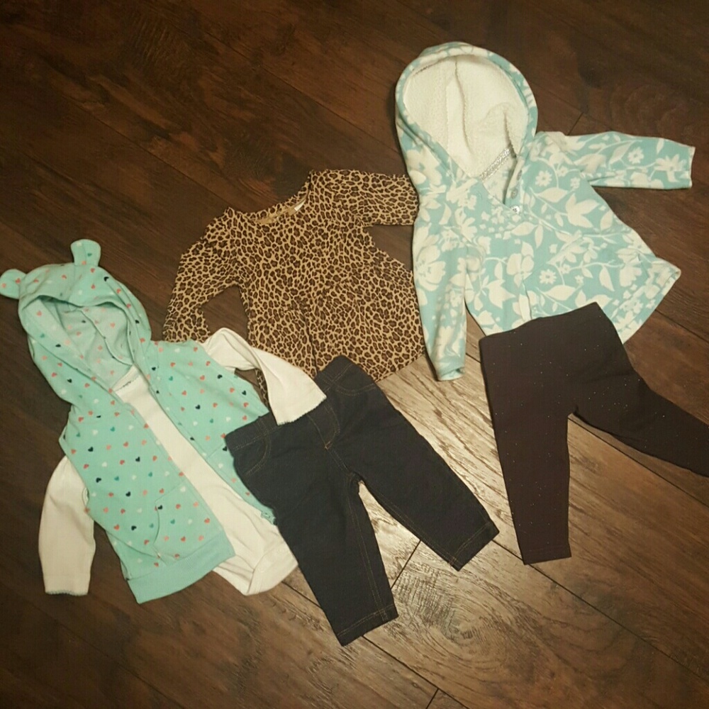 6M Carters outfits