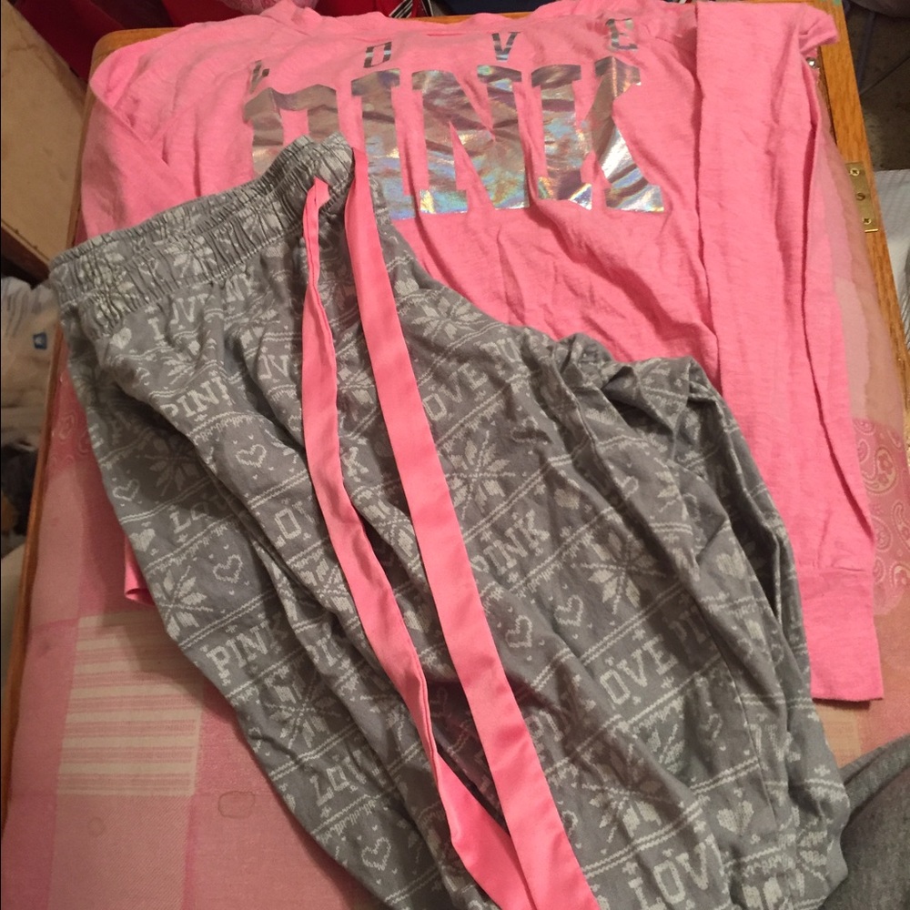 VS PINK sleep set