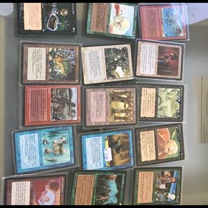 85 rare original mtg magic the Gathering cards