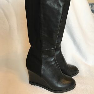 Vince Camino Knee High Wedge Boots