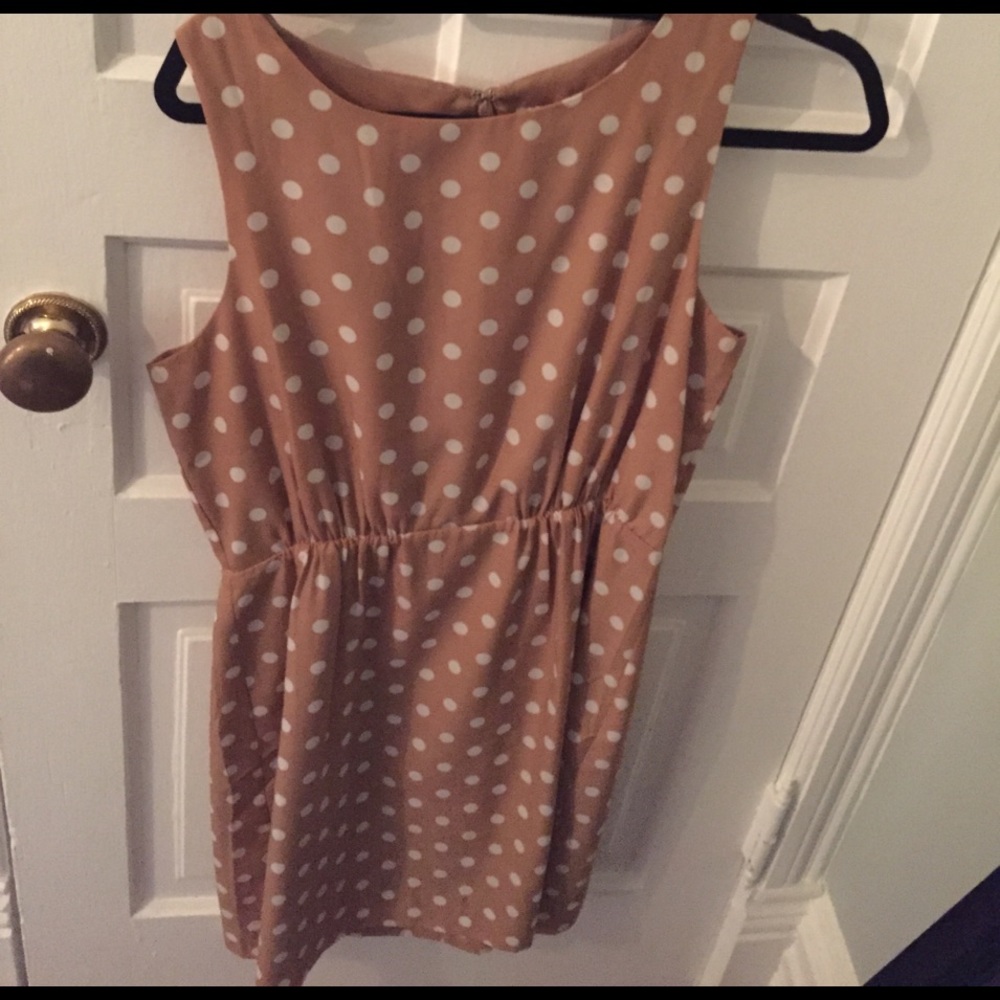 J. Crew polka dot dress
