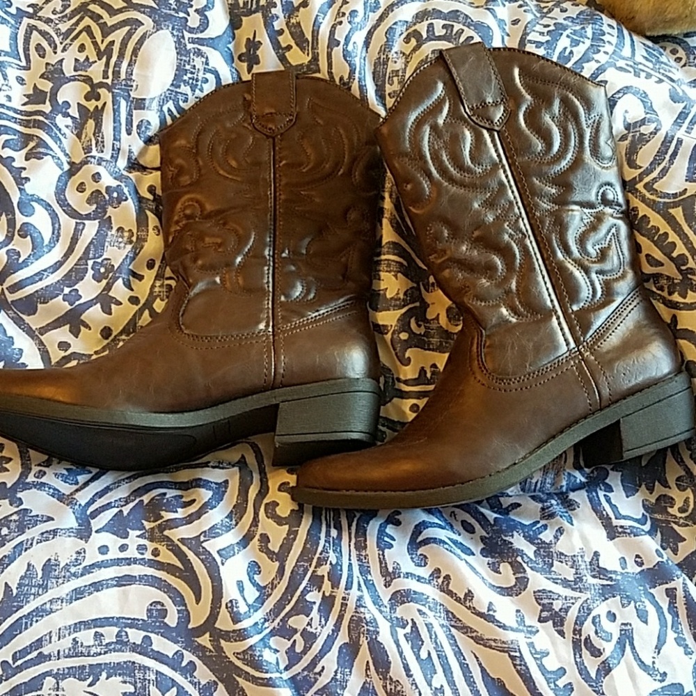 Rampage Valiant Cowboy Boots