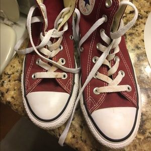 Red converse