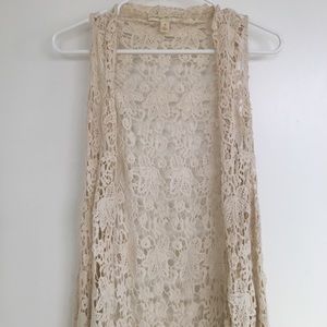 Crochet vest