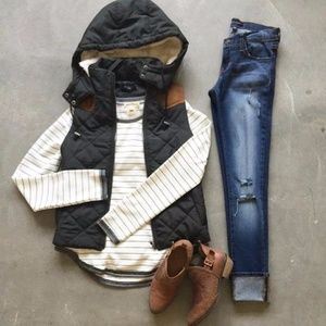 H&M Hooded Vest