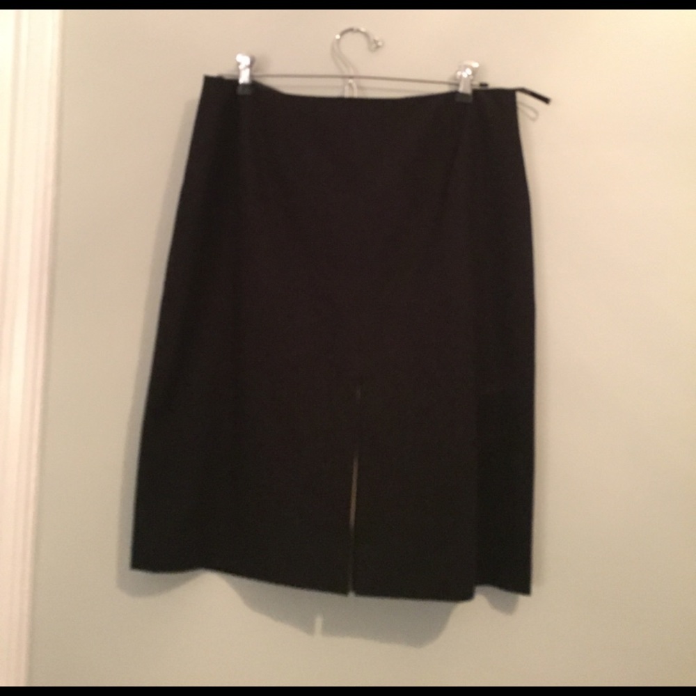 Calvin Klein front-slit skirt