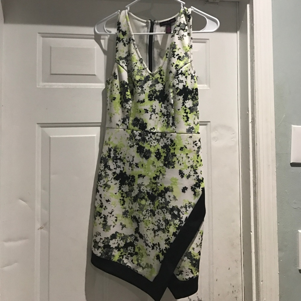 Fitted multicolor Material Girl dress