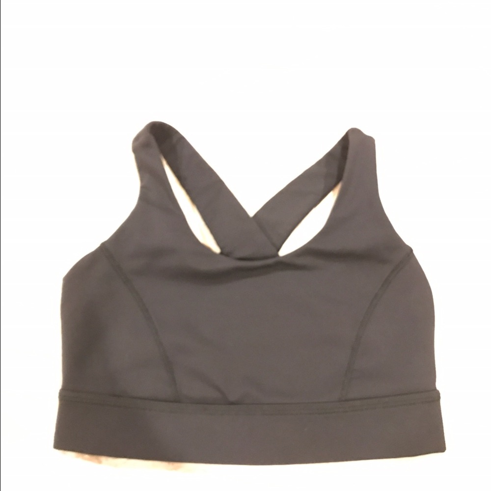 Lululemon black sports bra