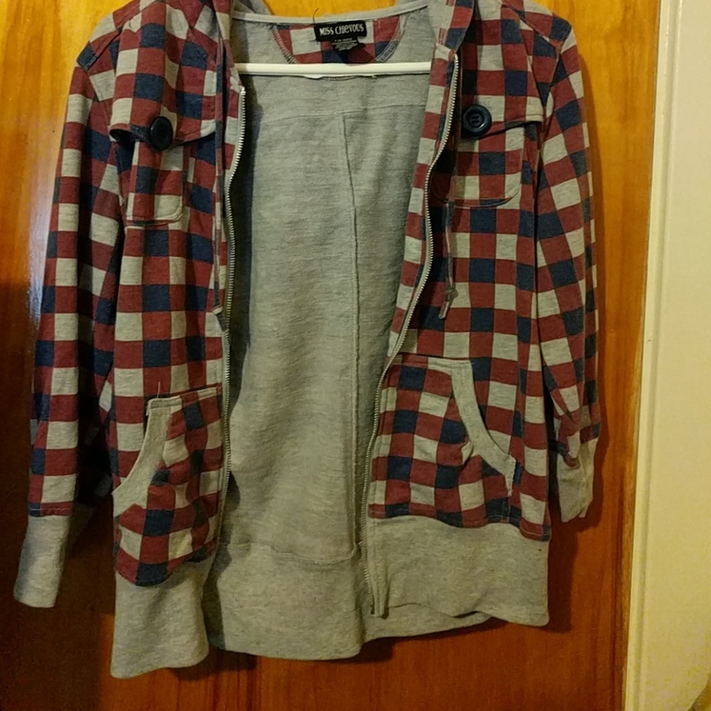 Plaid/checkered sweater