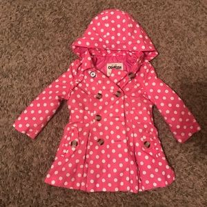 Girls OshKosh Lightweight Jacket Size (12M)