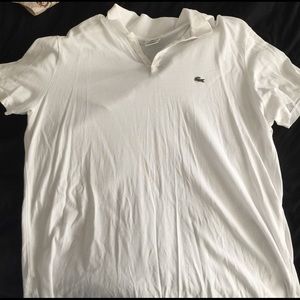Lacoste White Polo