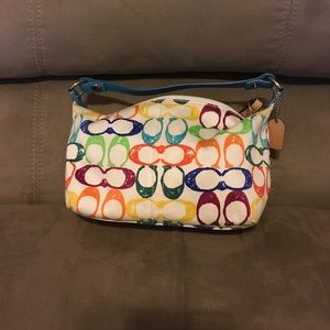 Small vintage coach purse